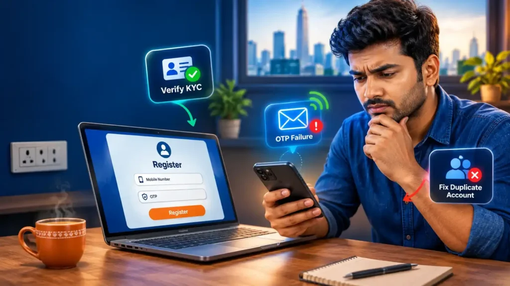 How to Register on Khelo24: Fix OTP, Account & KYC Verification Issues