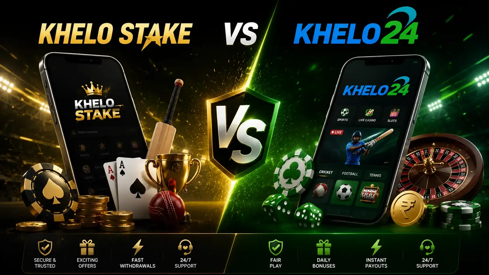 Khelo Stake vs Khelo24