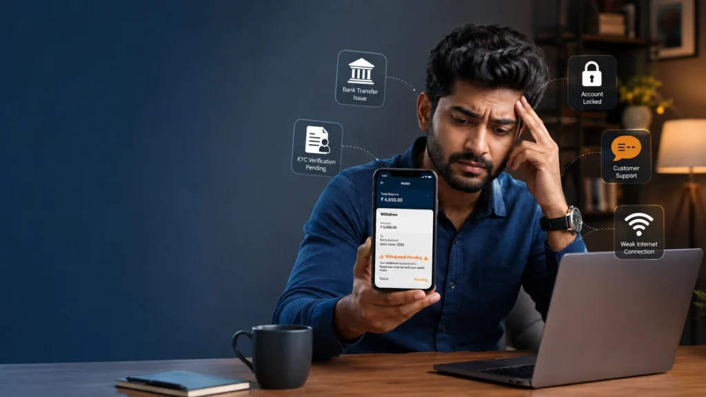 Khelo24 Withdrawal Problems