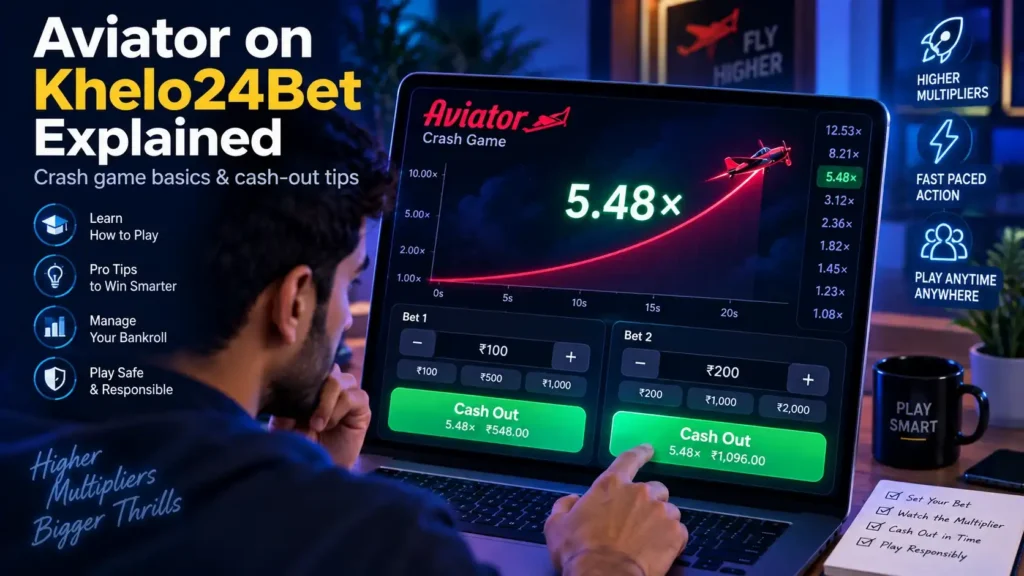 Khelo24Bet Aviator Game